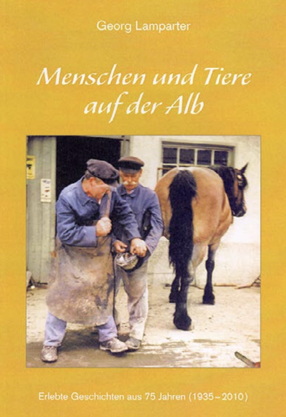 Menschen und Tiere auf der Alb